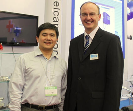 Picture of Clive Martell and Pei Huang on DMC2010